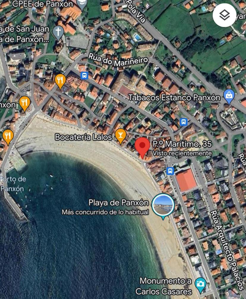 Апартаменти Paseo Maritimo Panxon Нігран Екстер'єр фото